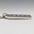 1977 British sterling silver jubilee ingot pendant and sterling silver chain, total weight 43g CJ